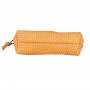 POCHETTE CALIFORNIA EN CUIR TRESSE SAND