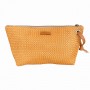 POCHETTE CALIFORNIA EN CUIR TRESSE SAND