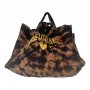 SHOPPERBAG XXL TIE&DYE BLACK, GIRLS LOVE BAGS ORANGE