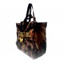 SHOPPERBAG XXL TIE&DYE BLACK, GIRLS LOVE BAGS ORANGE