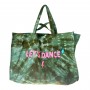 SHOPPERBAG XXL TIE&DYE GREEN, LET'S DANCE PINK