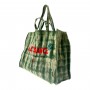 SHOPPERBAG XXL TIE&DYE MENTHE, LET'S DANCE PINK